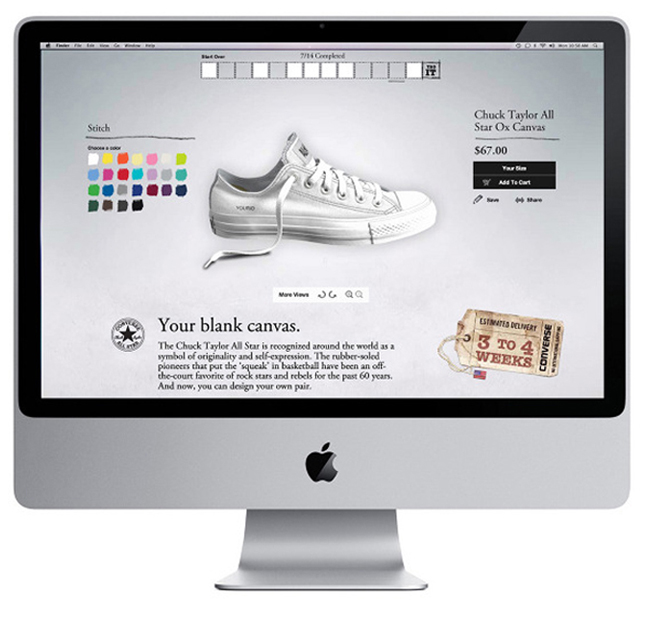 blank canvas converse